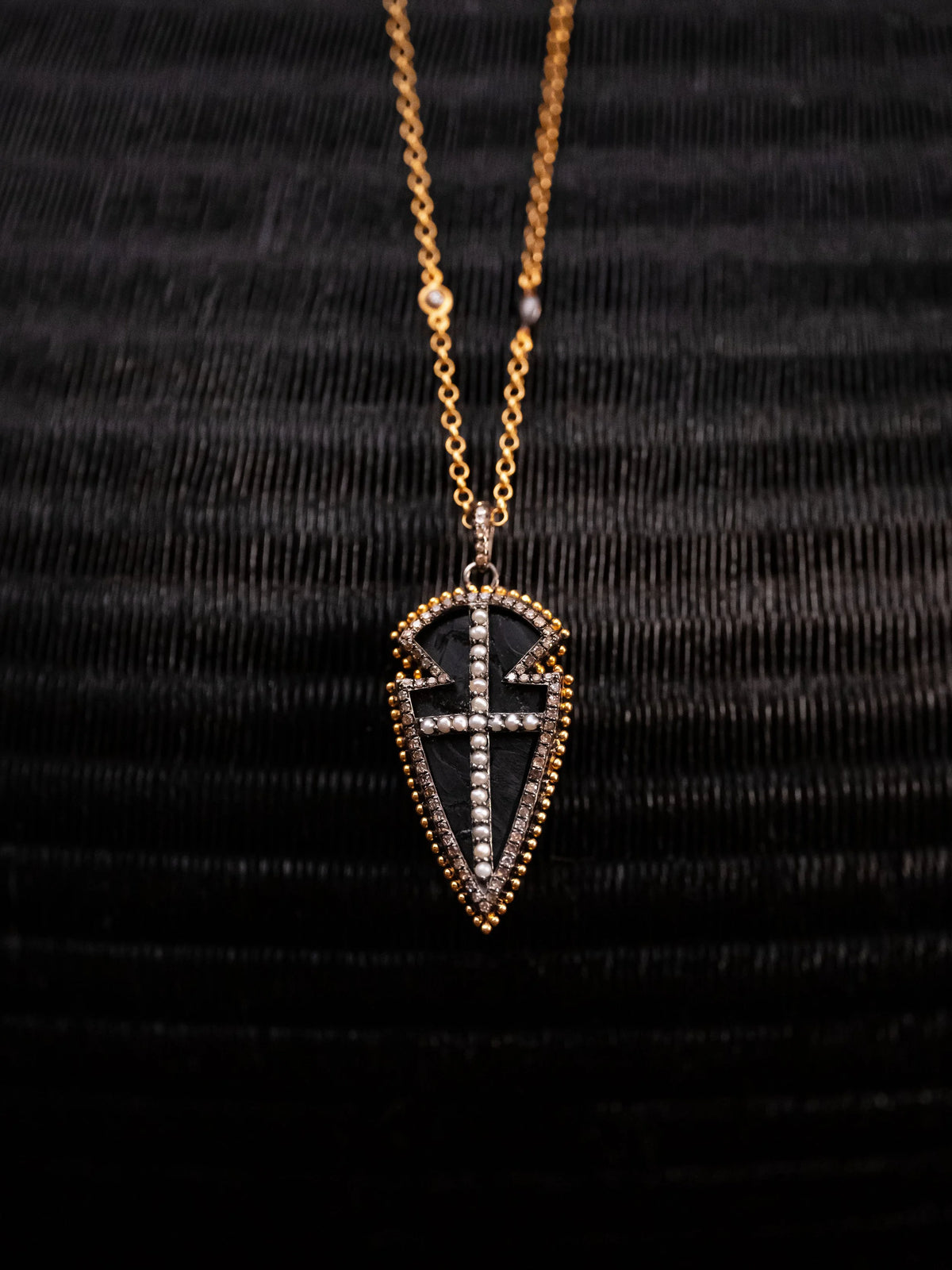 Amira (Petite): Smoky Quartz & Champagne Diamonds