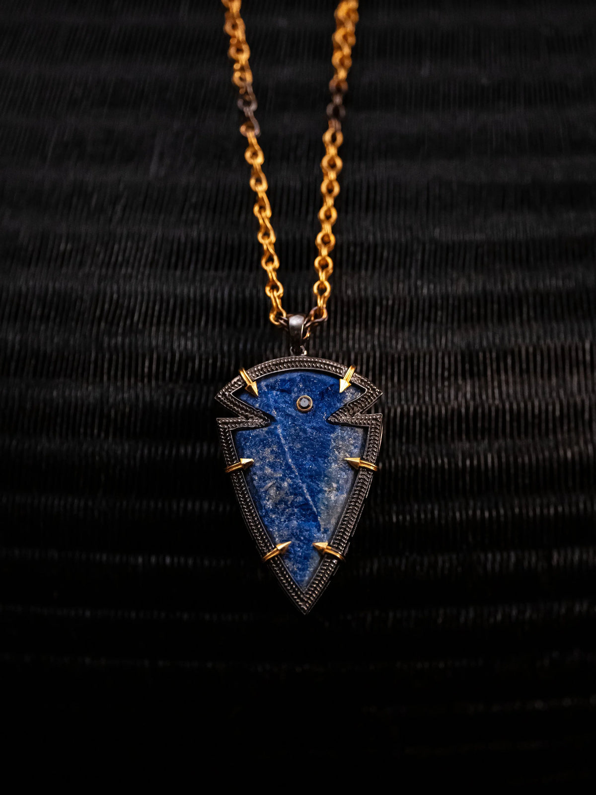 Fortis (Grande): Lapis & Black Diamond