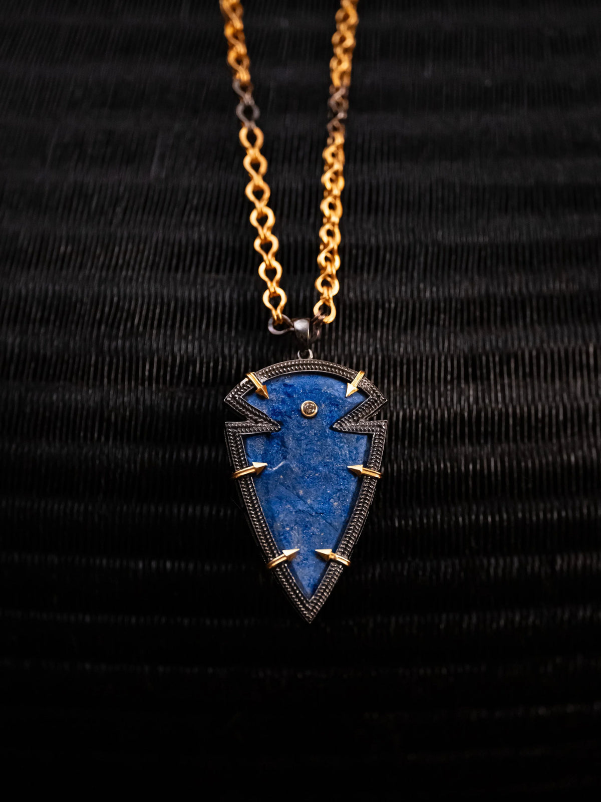 Fortis (Grande): Lapis & Champagne Diamond