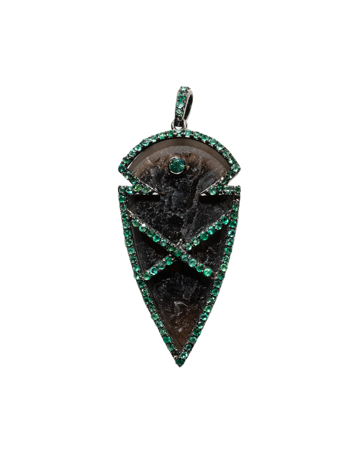 Luxana : Smoky Quartz & Emeralds