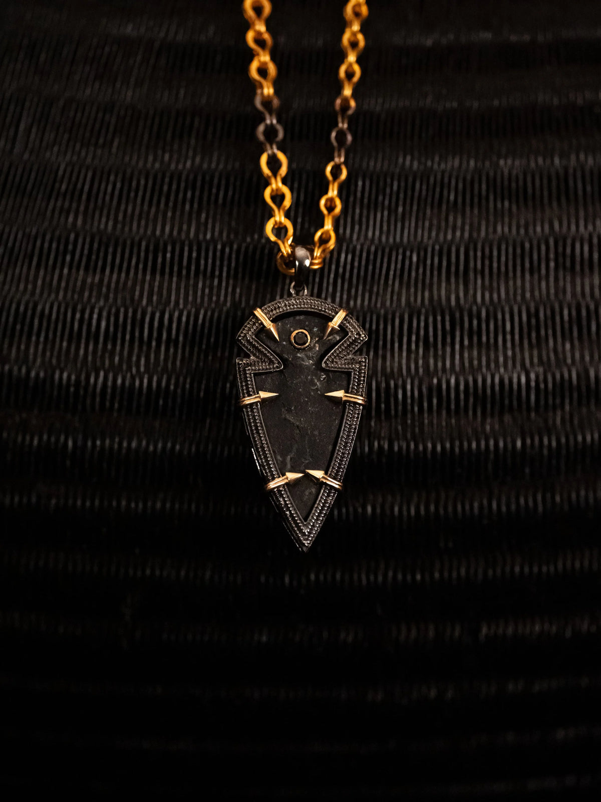 Fortis (Petite): Obsidian & Black Diamond