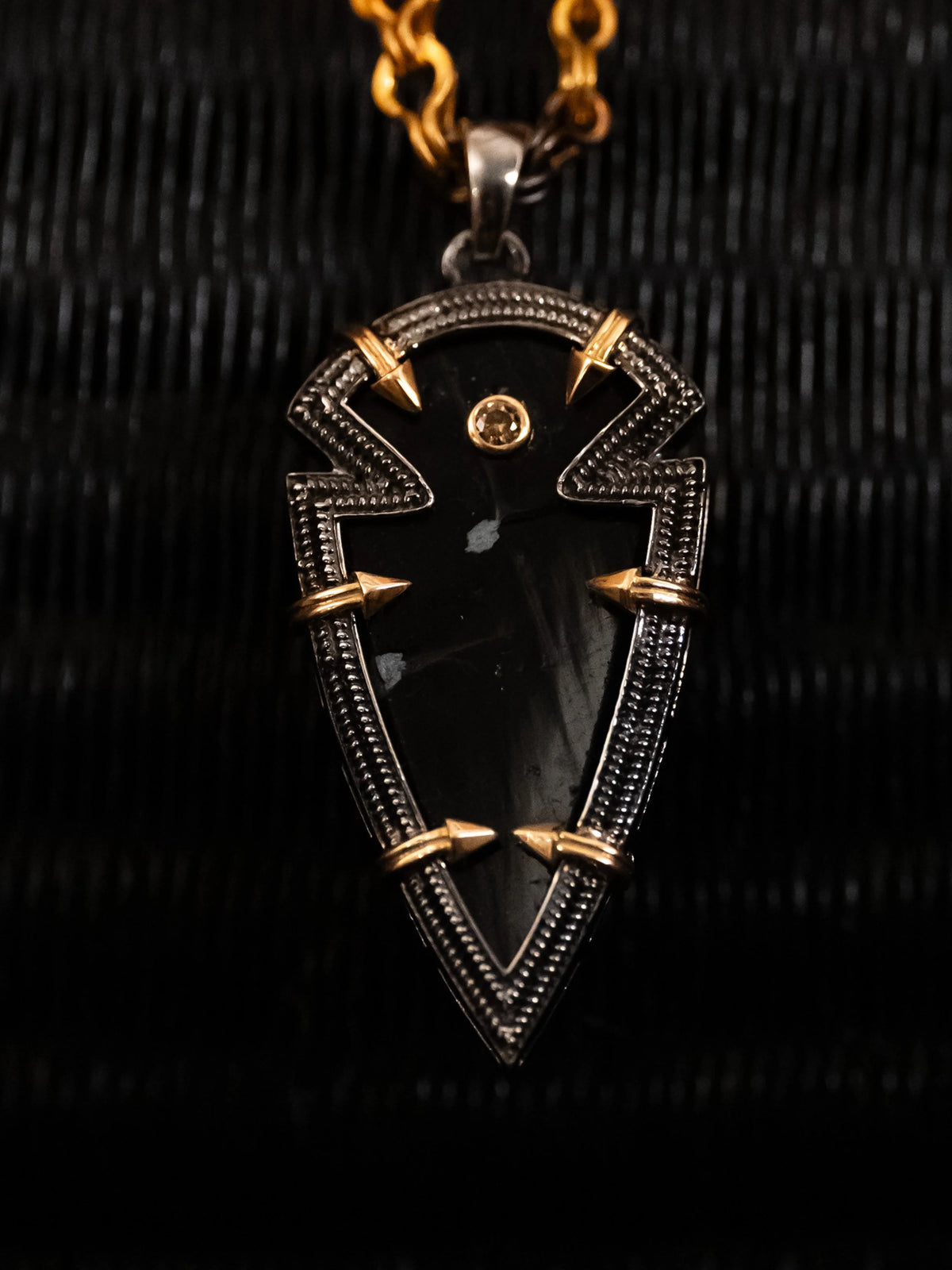 Fortis (Petite): Obsidian & Champagne Diamond