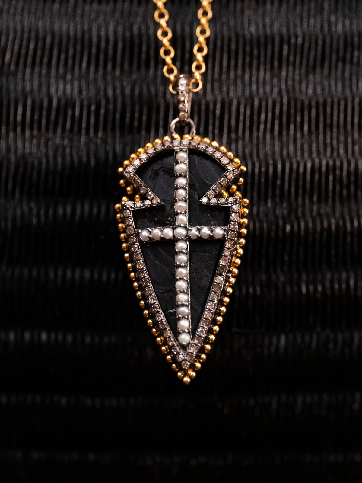 Amira (Petite): Smoky Quartz & Champagne Diamonds