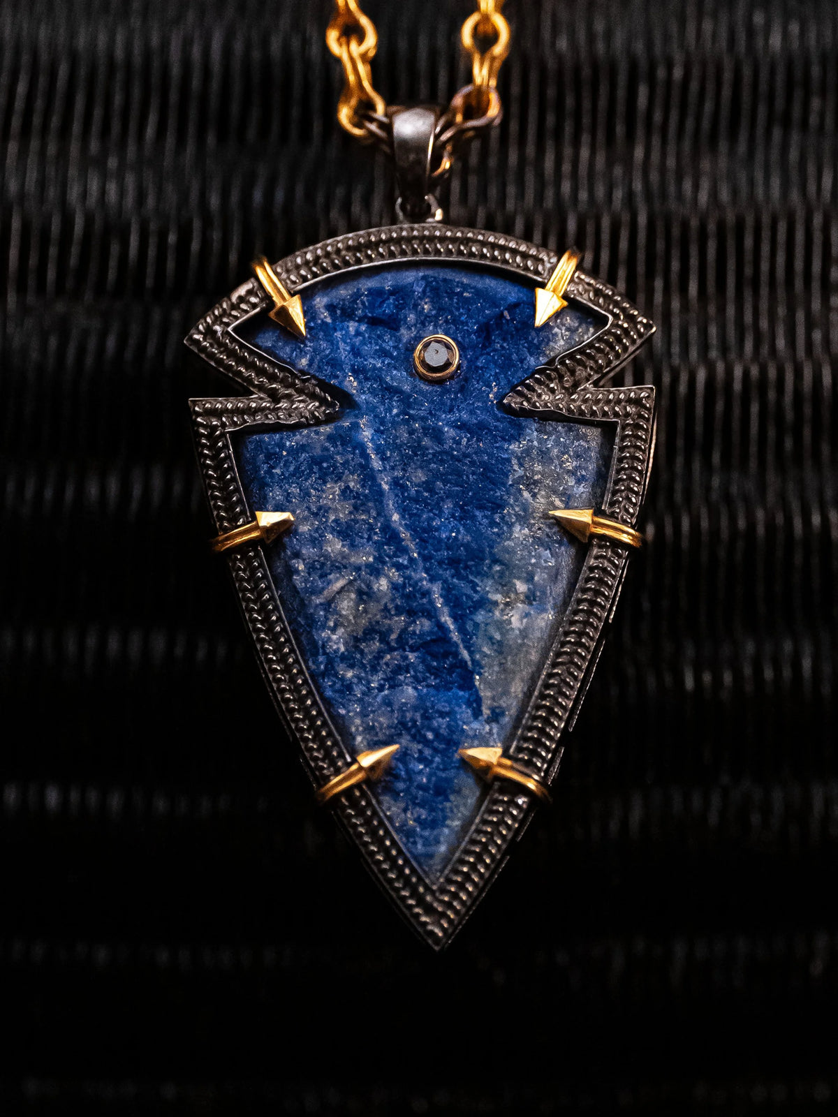 Fortis (Grande): Lapis & Black Diamond