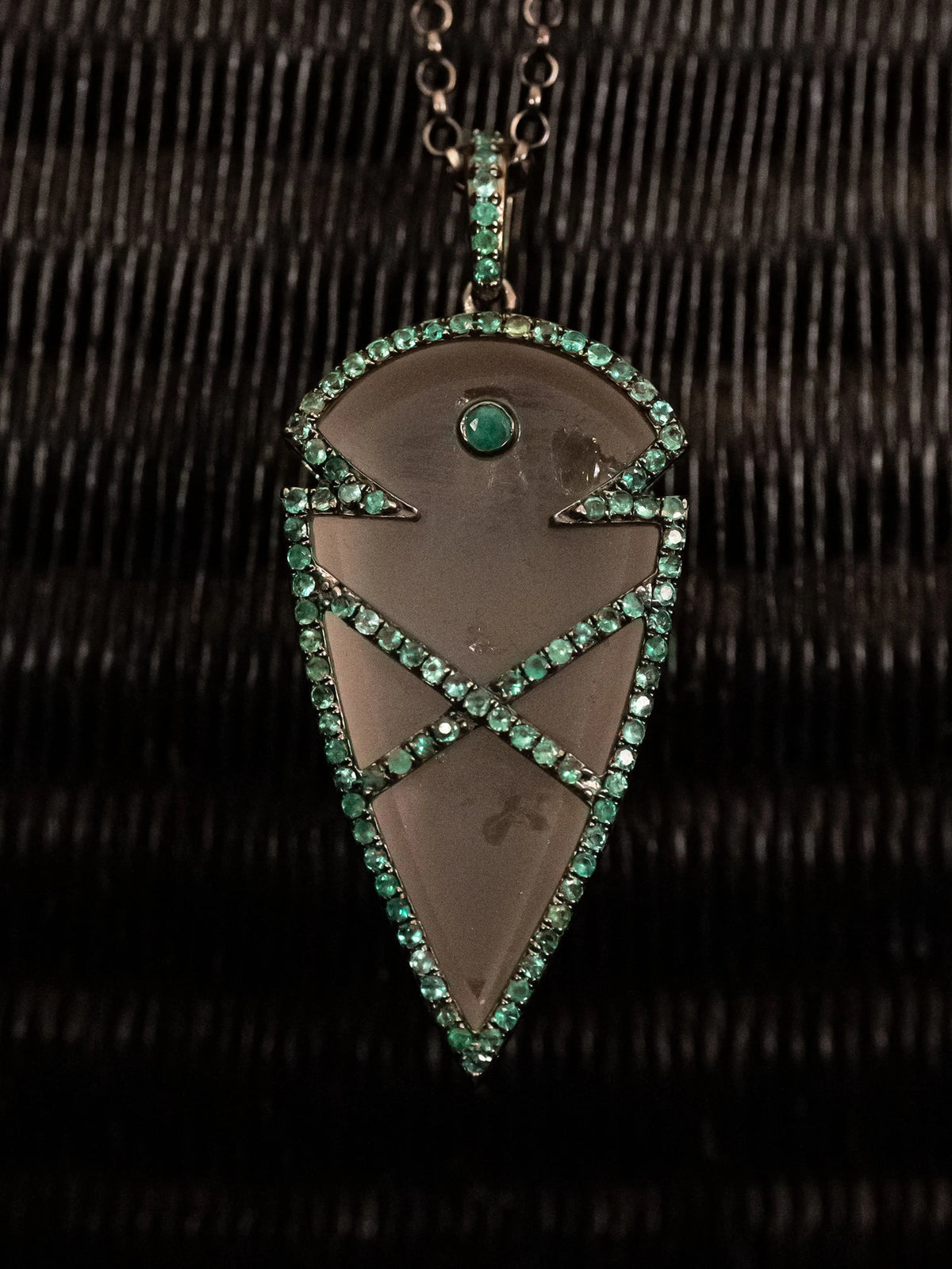 Luxana : Clear Quartz & Emeralds