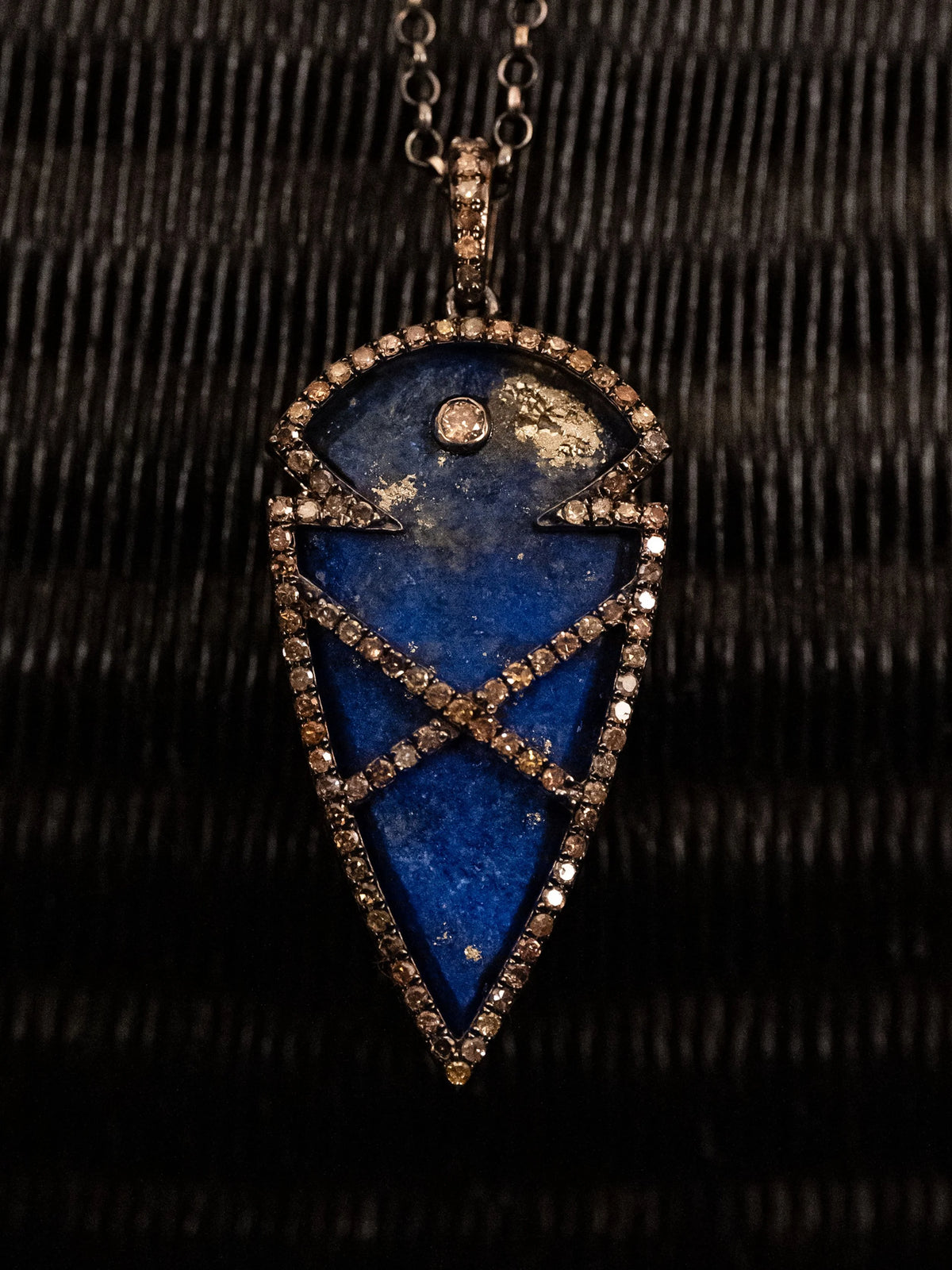 Luxana : Lapis & Champagne Diamonds