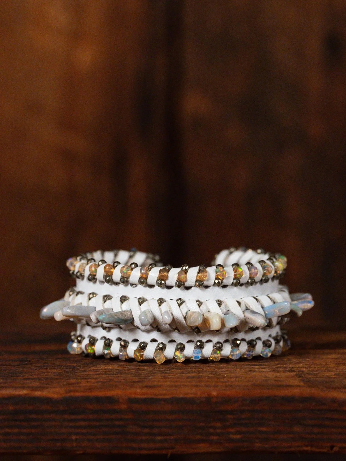 Triptych IV : Boulder opals (small)
