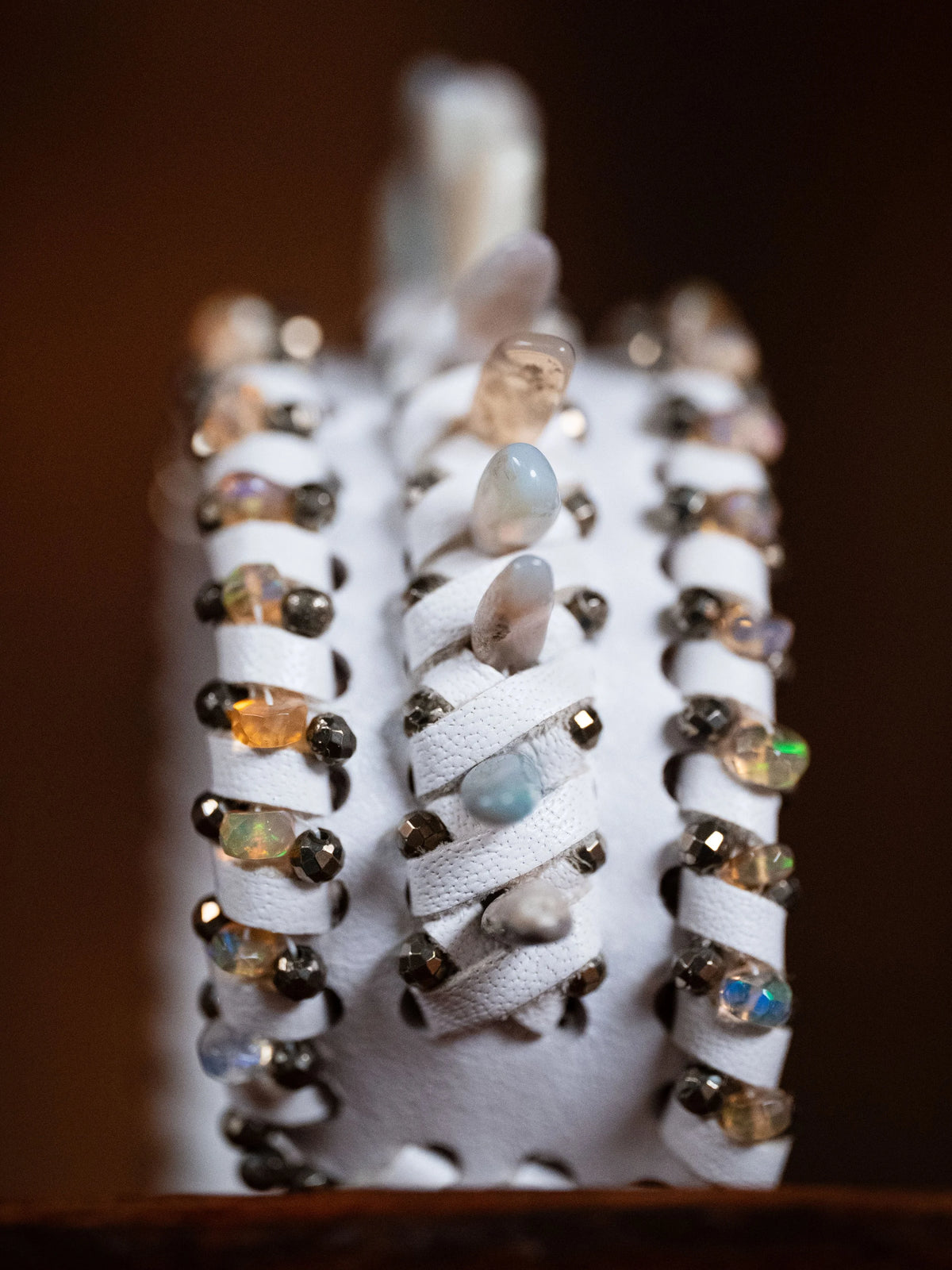 Triptych IV : Boulder opals (small)