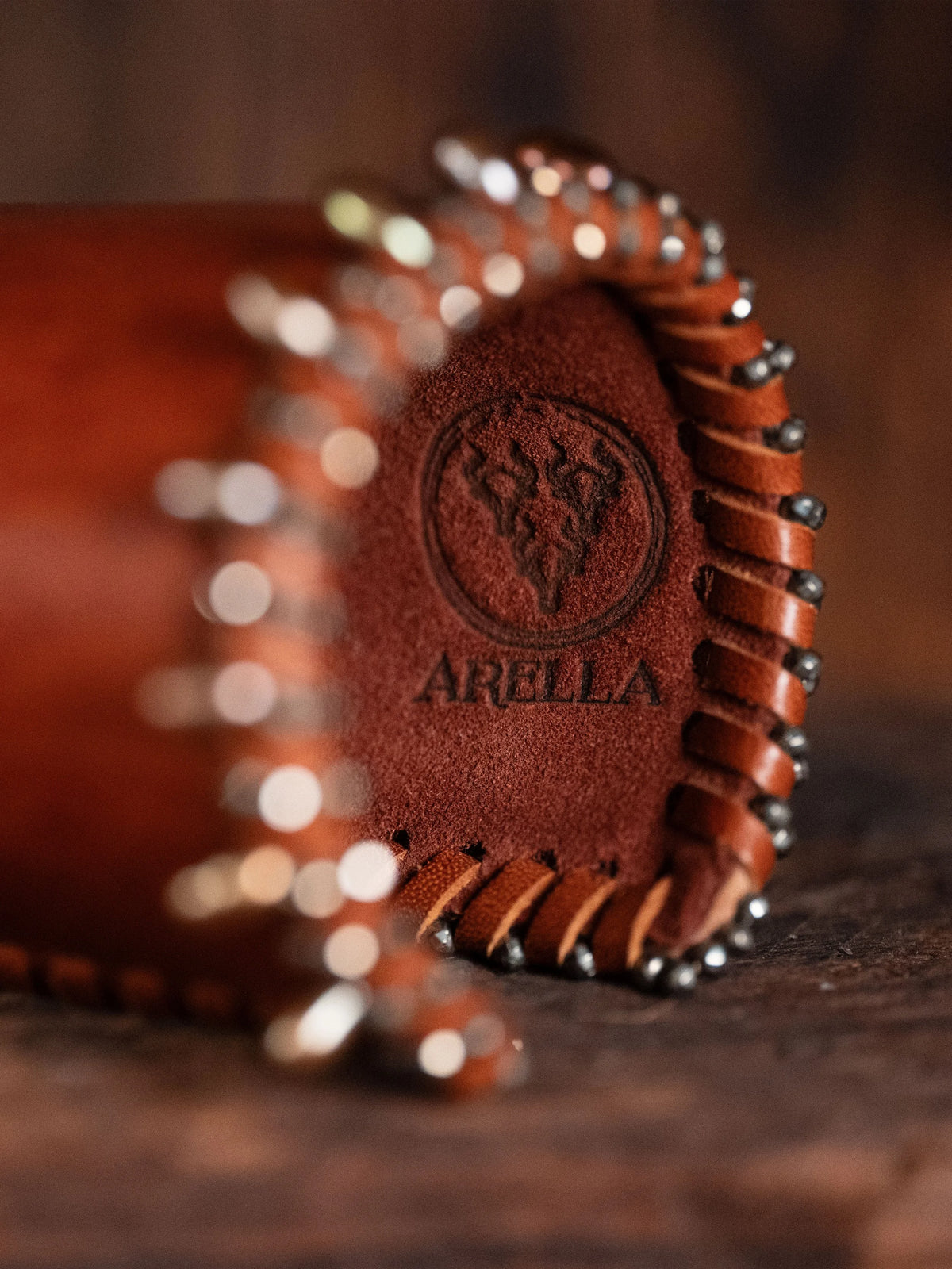 Triptych IX : Brown Pearls (large)